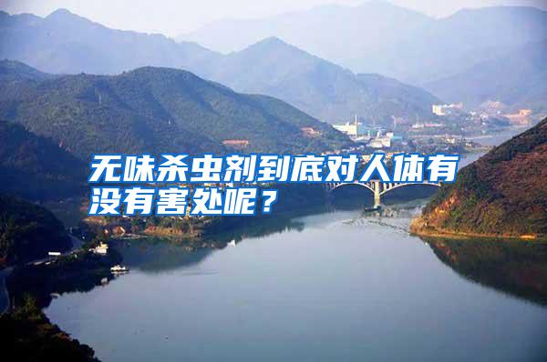 無味殺蟲劑到底對人體有沒有害處呢?