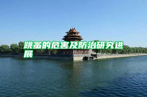 跳蚤的危害及防治研究進展