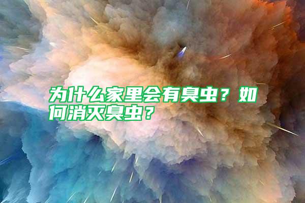 為什么家里會有臭蟲?如何消滅臭蟲?