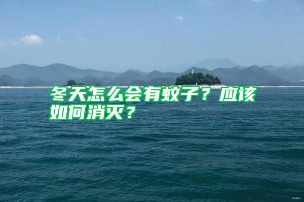 冬天怎么會有蚊子?應該如何消滅?